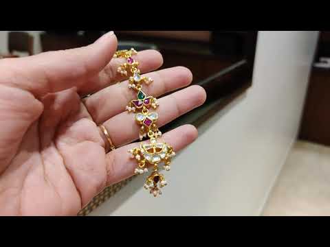 Navmi Multicolored Chaand Maangtika