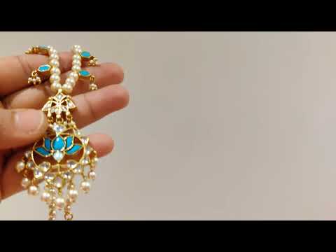 Feroza Necklace and Earrings Set