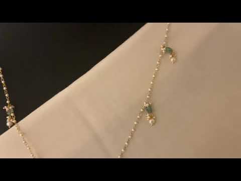 Emerald ‘Tukra' Necklace with Adjustable Length