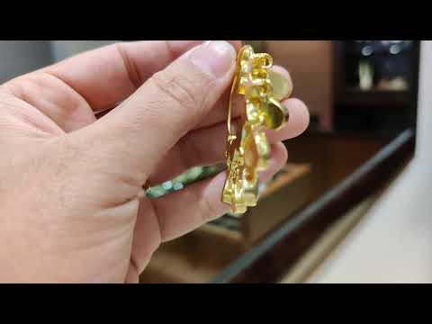 Rain Drops Kundan Chaandbalis With Polki