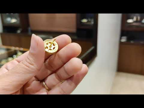 Dopehri Tiny Pin Wheel Monochrome Studs