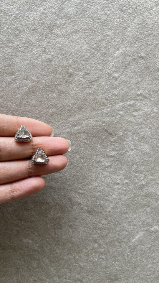 Sterling Silver Nazuk Studs