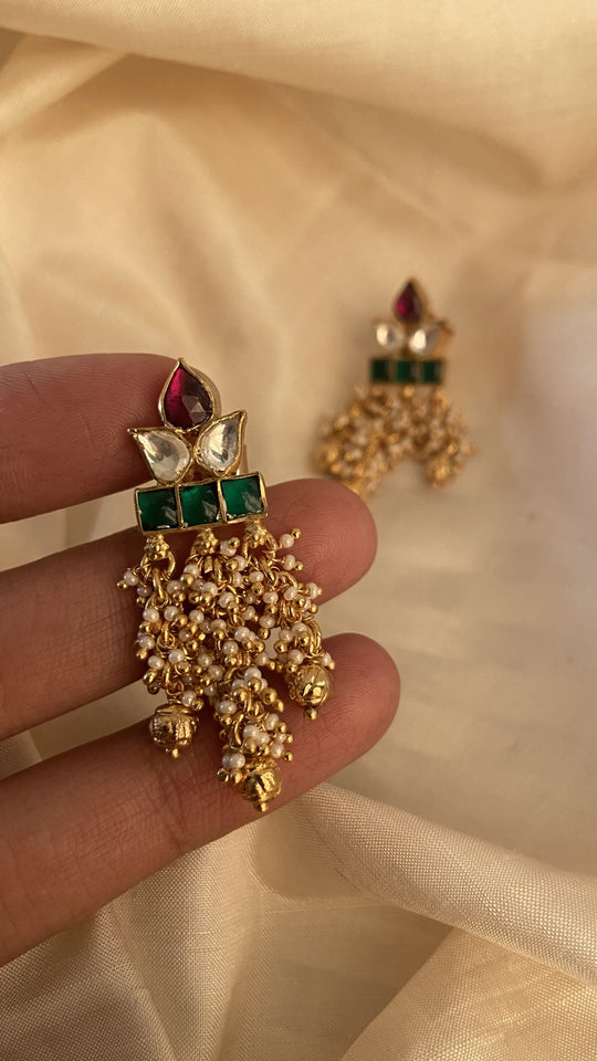 Multicolored Nargis Earrings