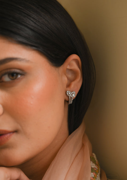 Sterling Silver Moonwood Earrings