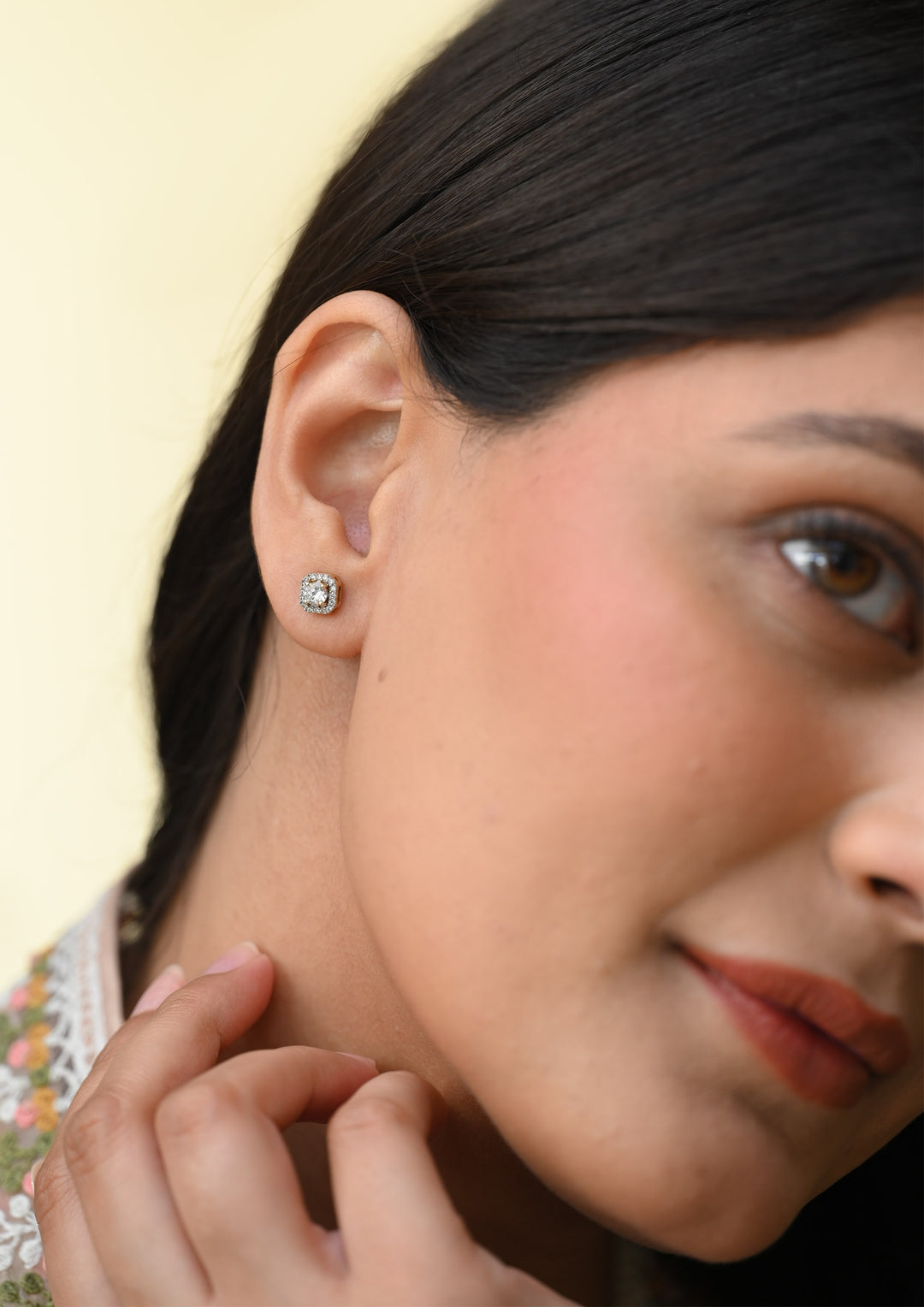 Sterling Silver Frost Earrings