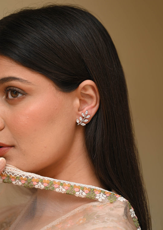 Sterling Silver Juniper Earrings