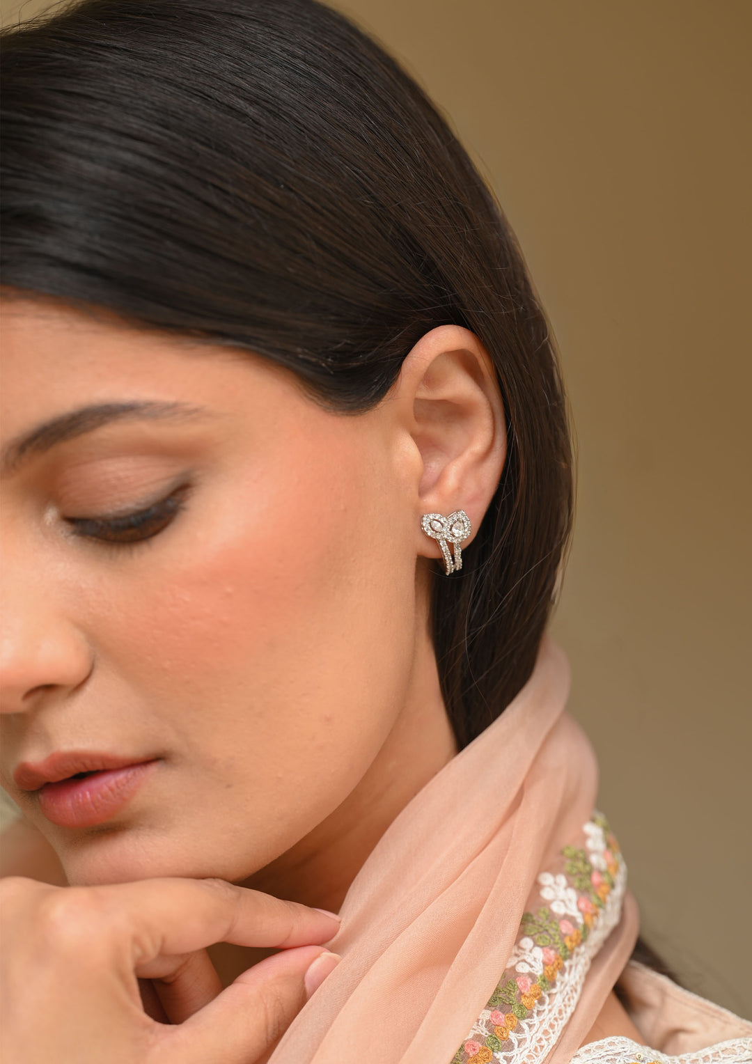 Sterling Silver Moonwood Earrings