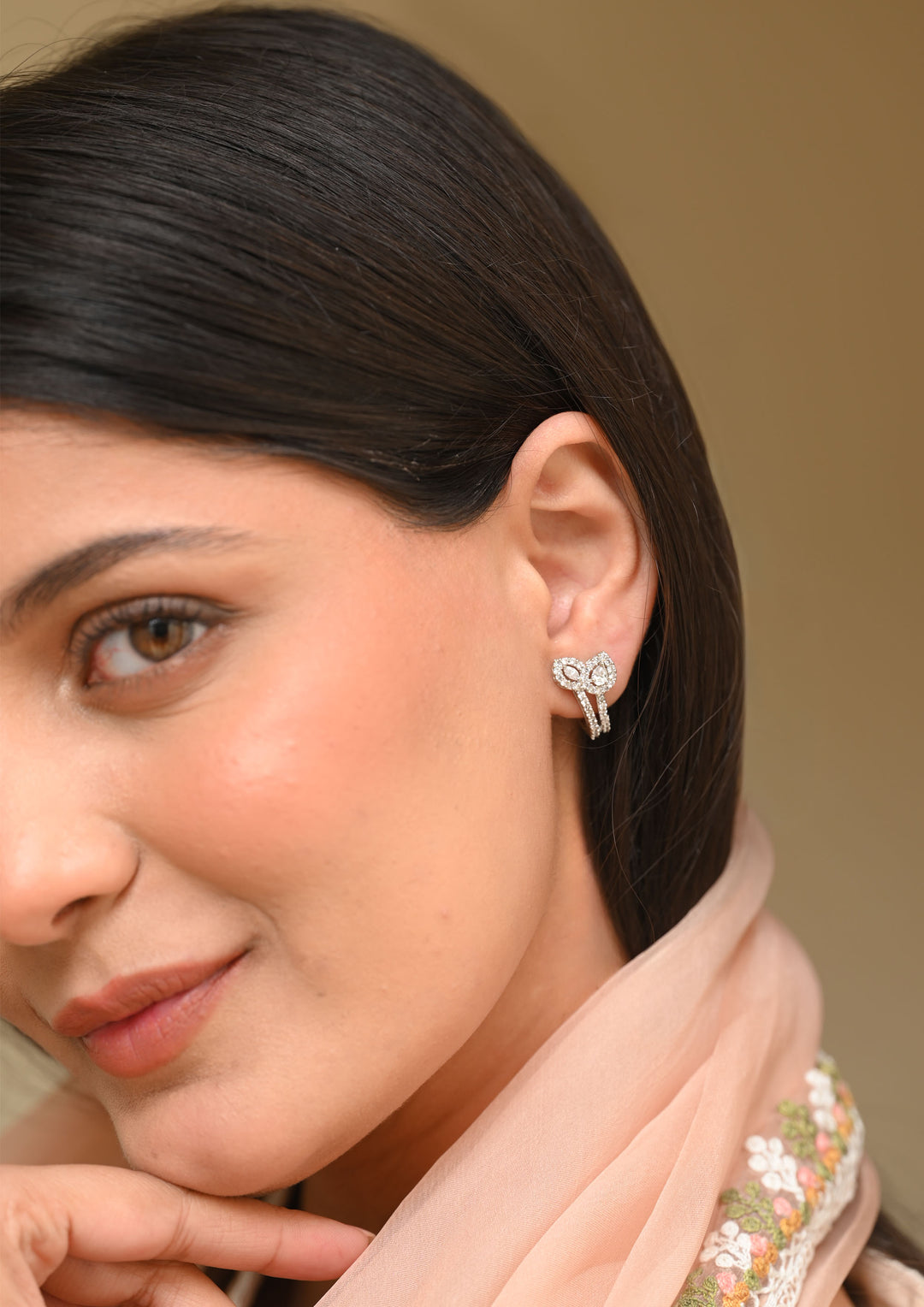 Sterling Silver Moonwood Earrings