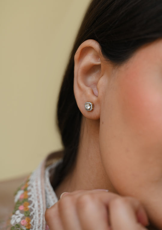 Sterling Silver Frost Earrings