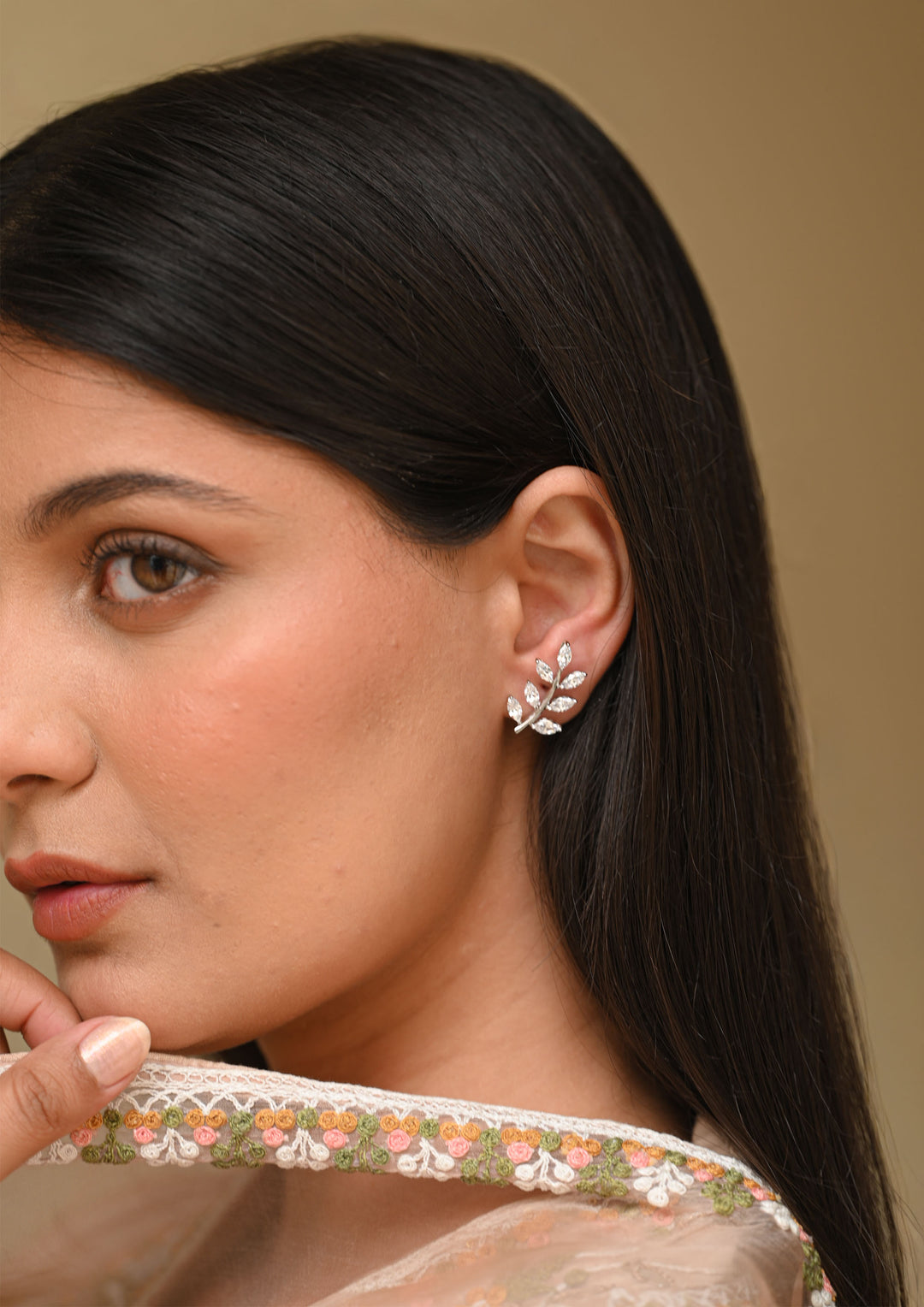 Sterling Silver Juniper Earrings