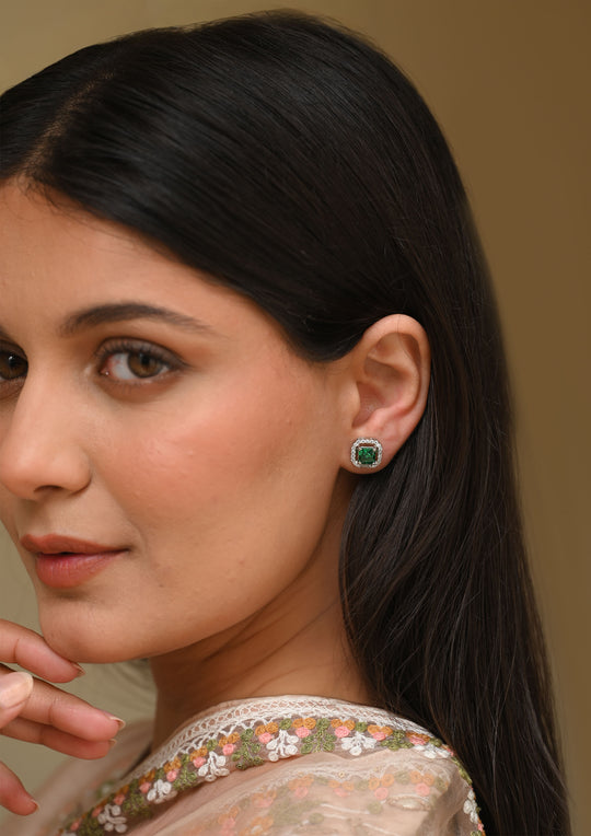 Sterling Silver Alpine Earrings