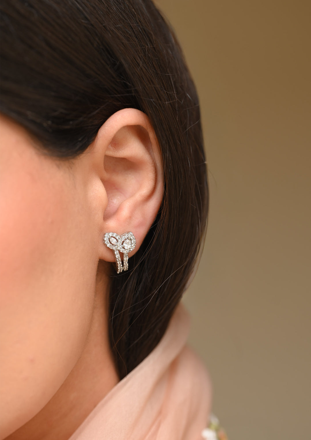 Sterling Silver Moonwood Earrings