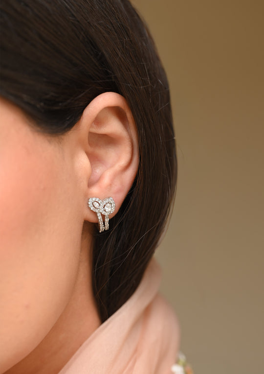 Sterling Silver Moonwood Earrings