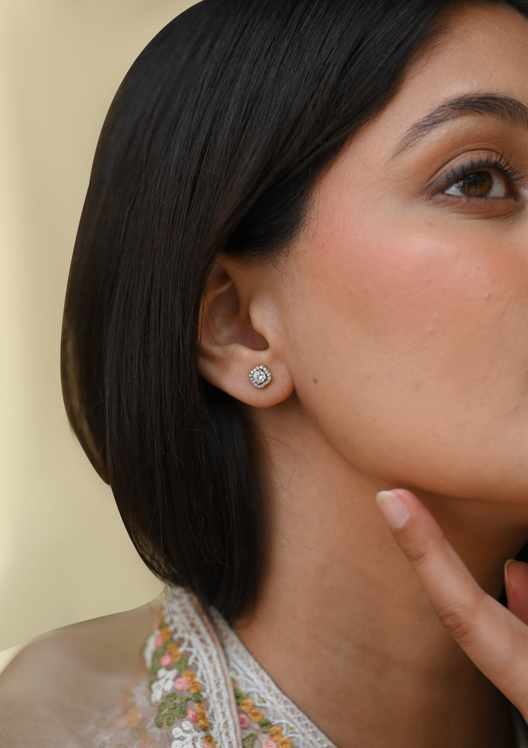 Sterling Silver Frost Earrings