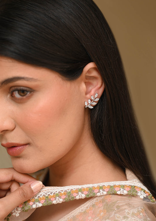 Sterling Silver Juniper Earrings