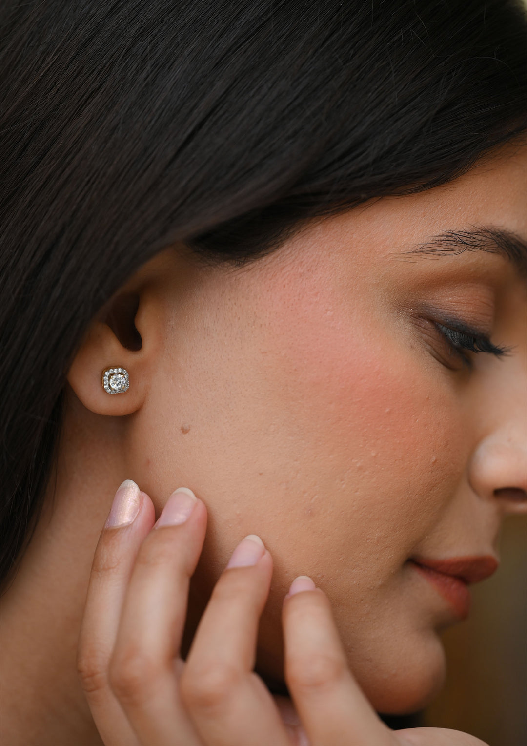 Sterling Silver Frost Earrings