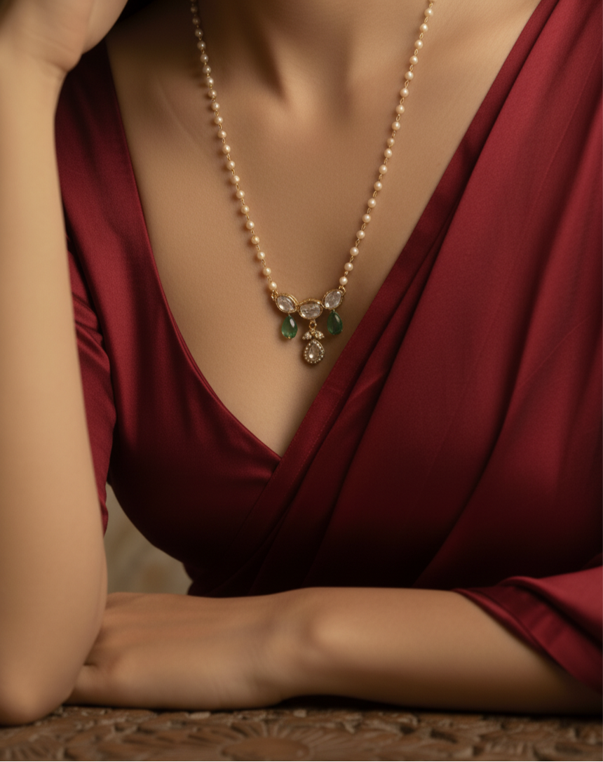 Sterling Silver Kudrat Necklace