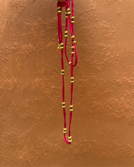 Gulaabi Raksha Dhaga Rakhi
