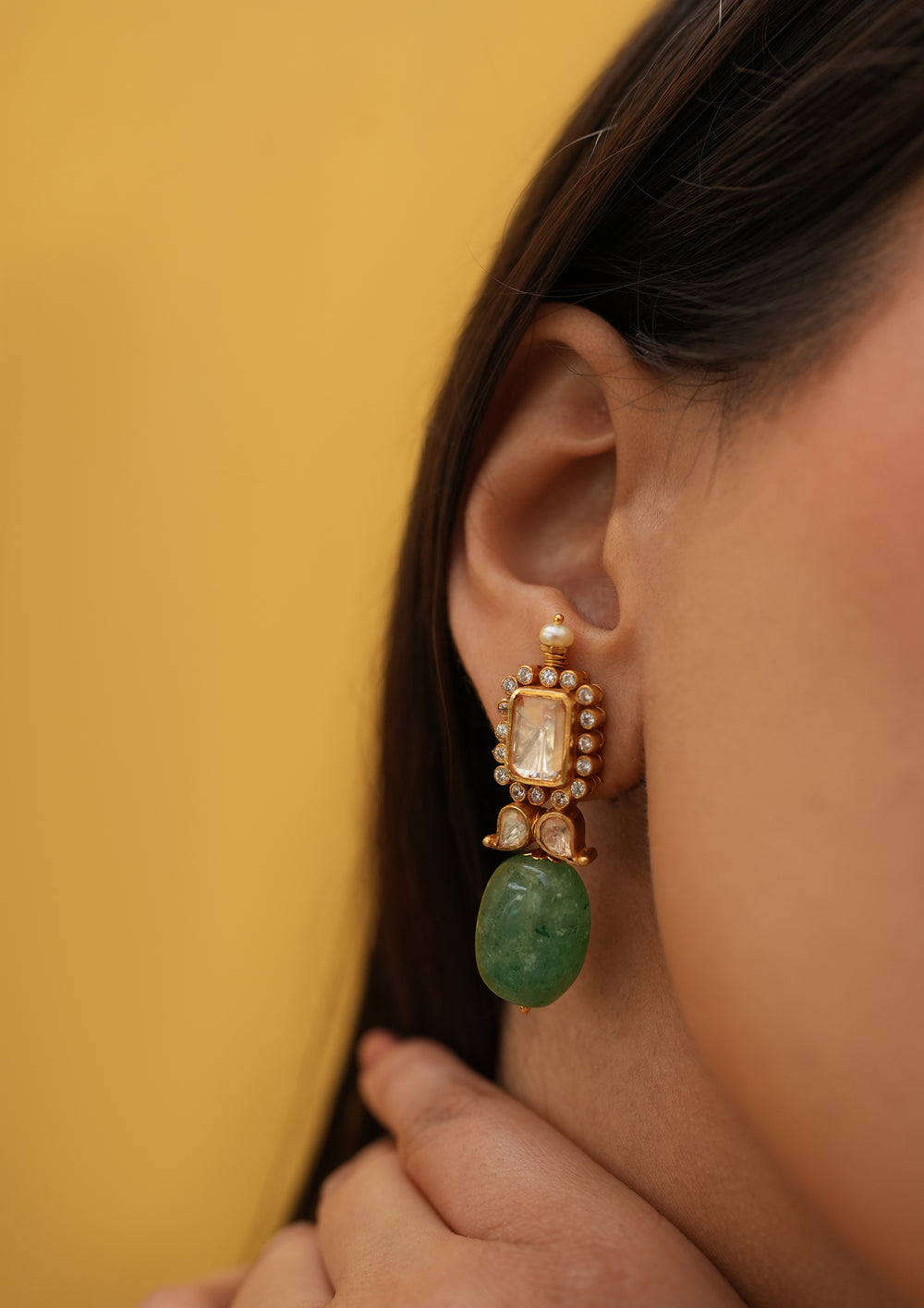 Sterling Silver Jaitoon Earrings