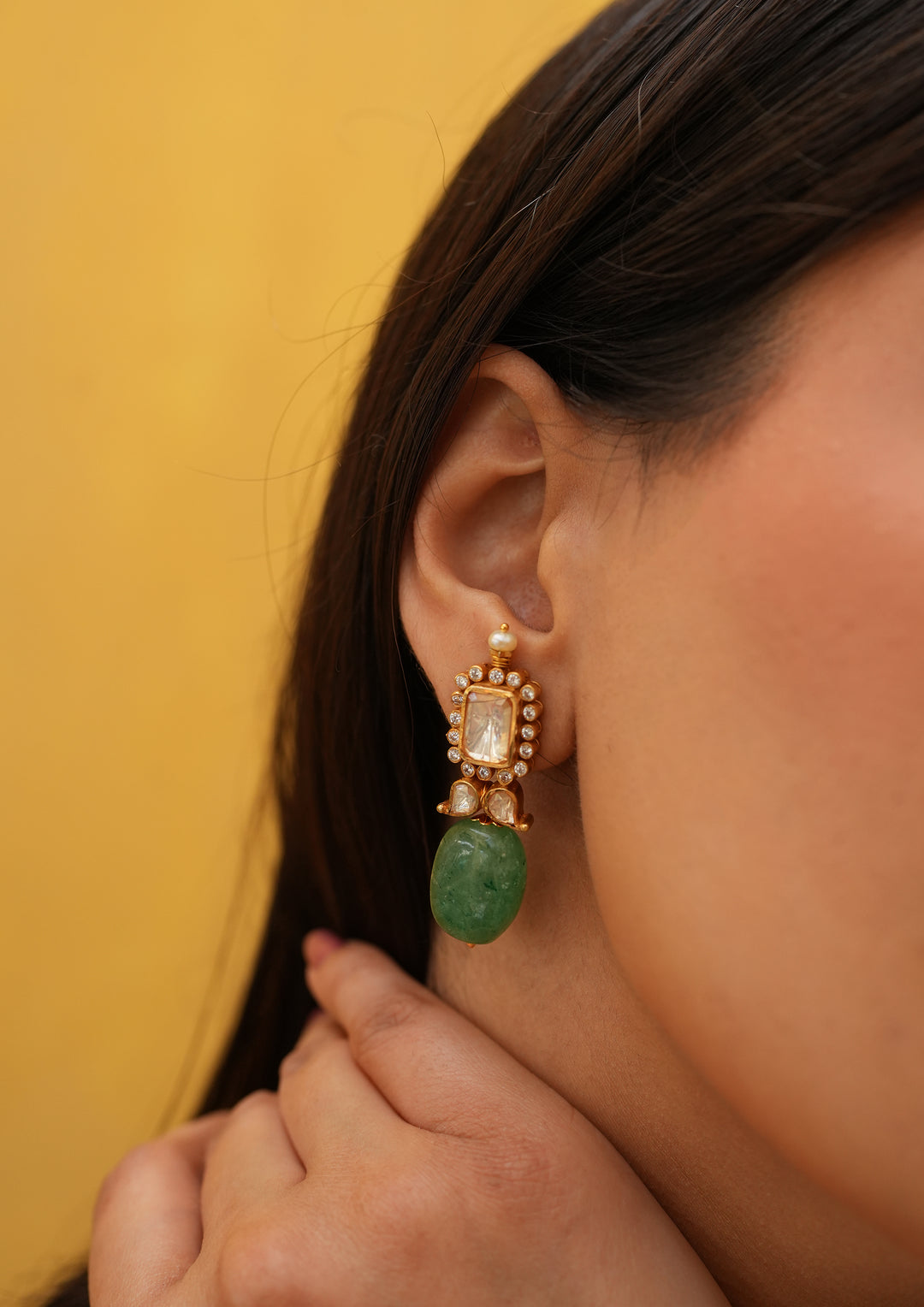 Sterling Silver Jaitoon Earrings