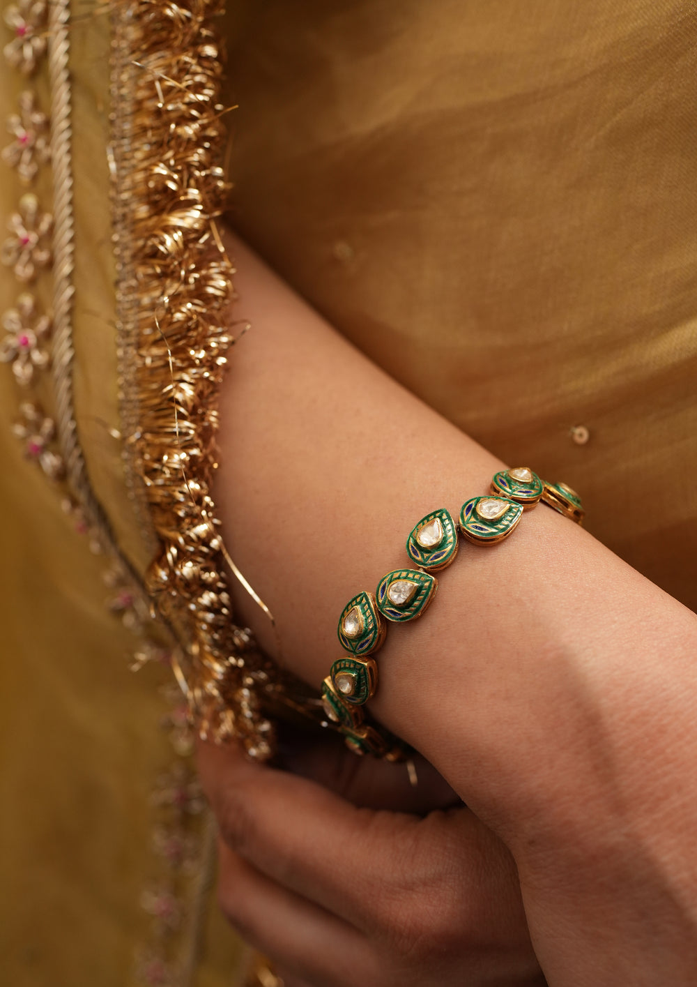 Sterling Silver Chitrakala Bela Bracelet