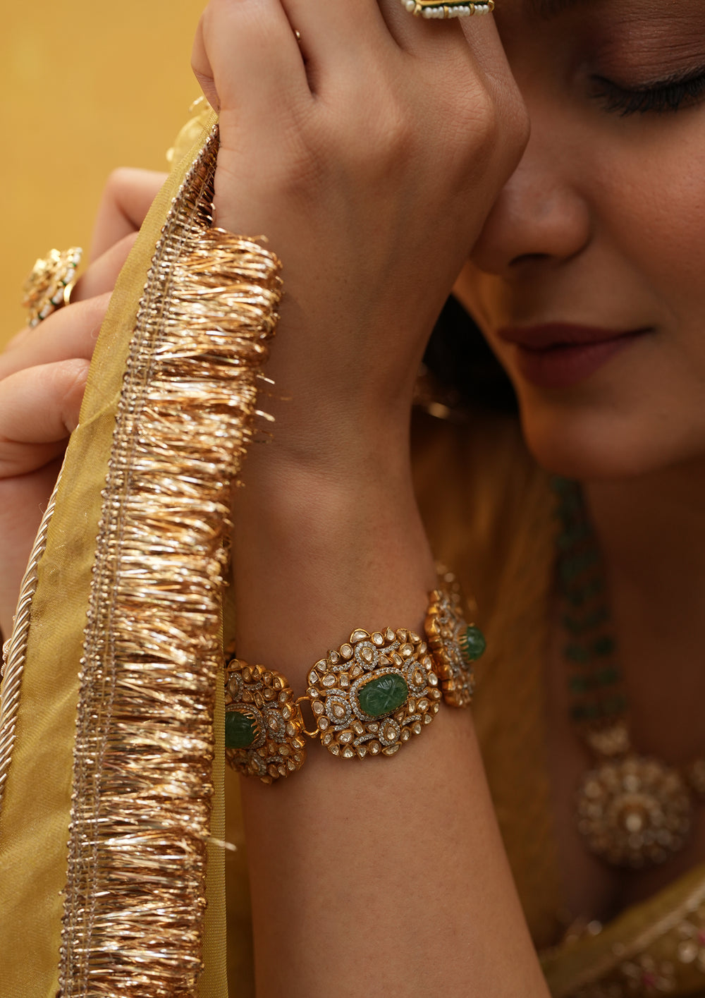 Sterling Silver Palash Bracelet