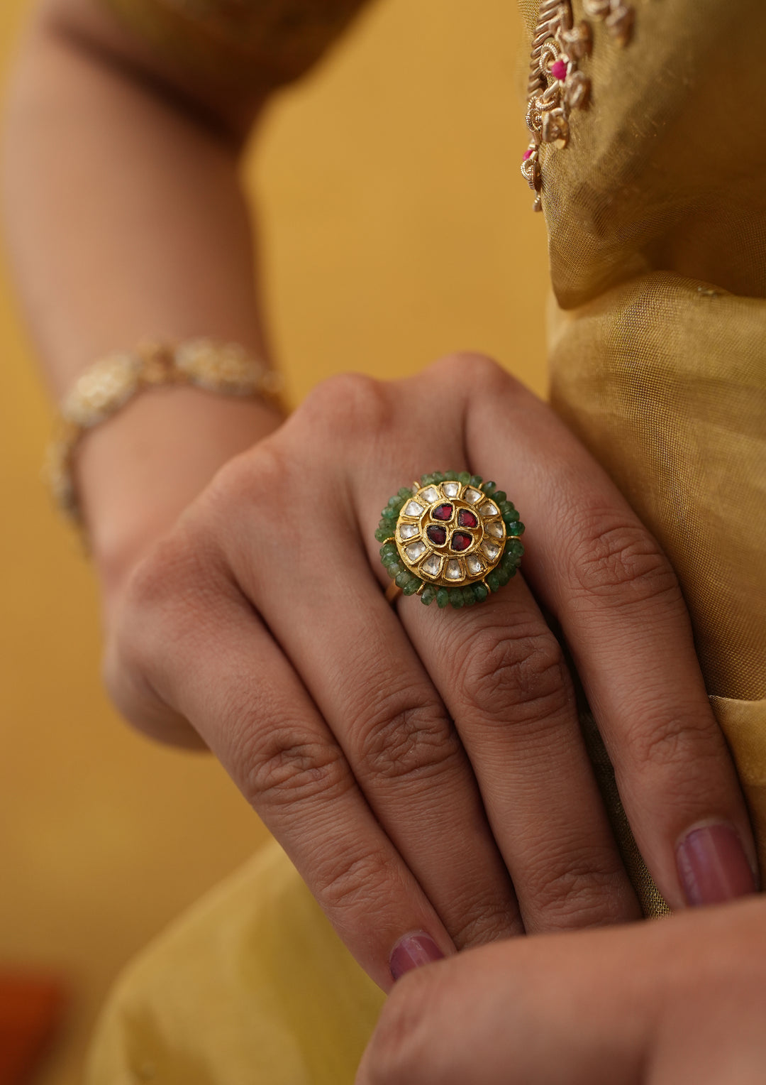 Laado Multicolored Ring