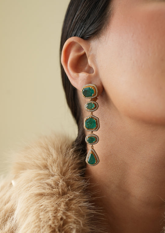 Sterling Silver Paloma Earrings