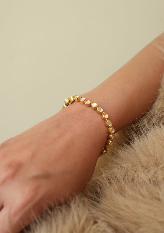 Sterling Silver Pebble Bracelet