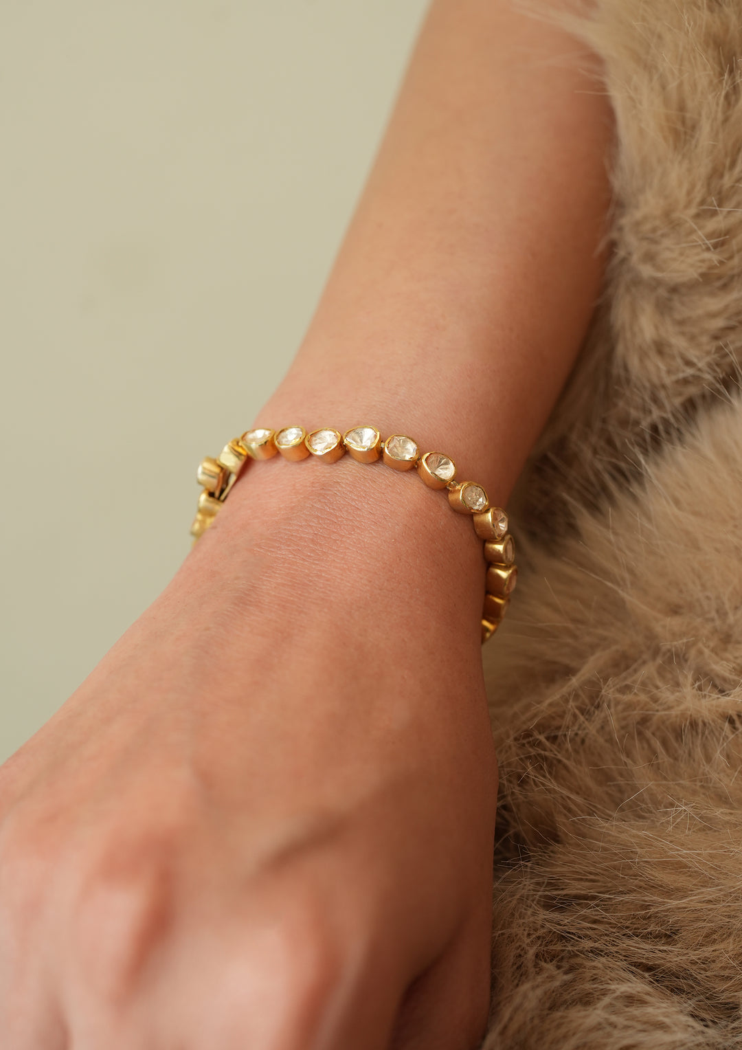 Sterling Silver Pebble Bracelet