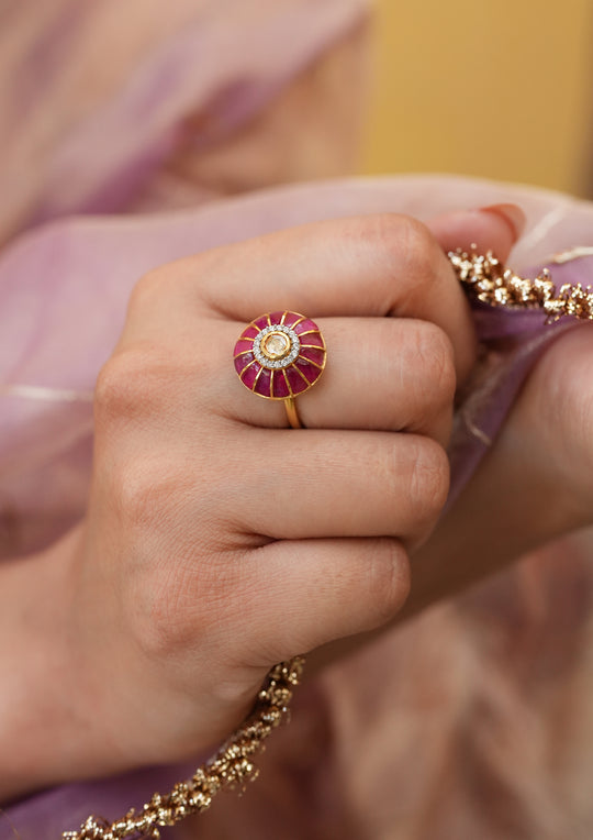 Sterling Silver Angoora Ring