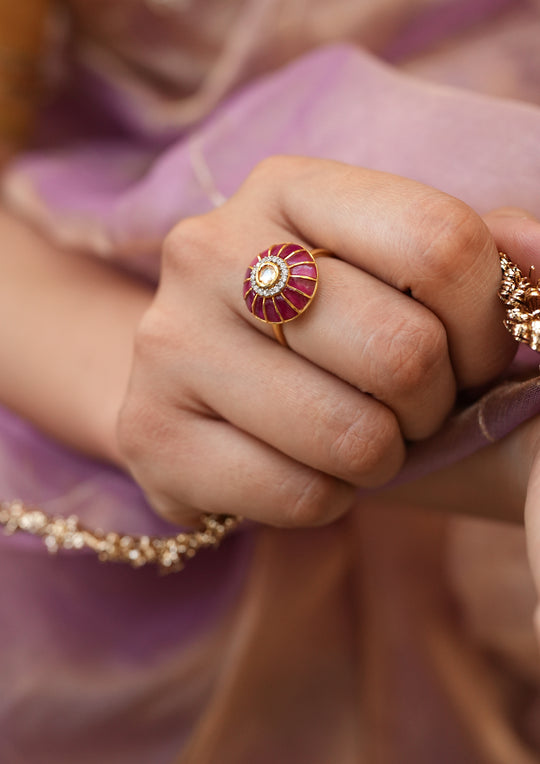 Sterling Silver Angoora Ring