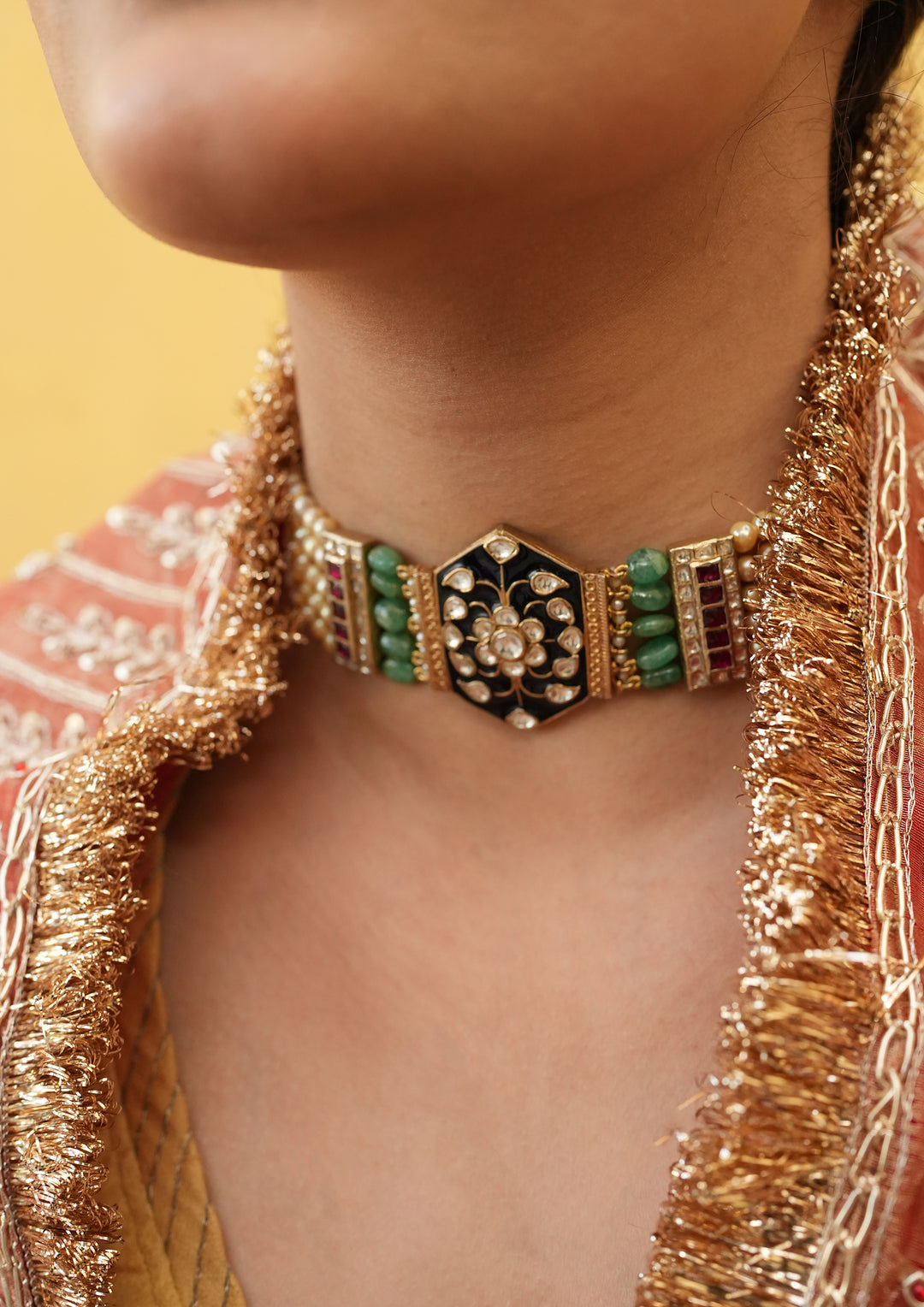 Lohri Multicolored Choker