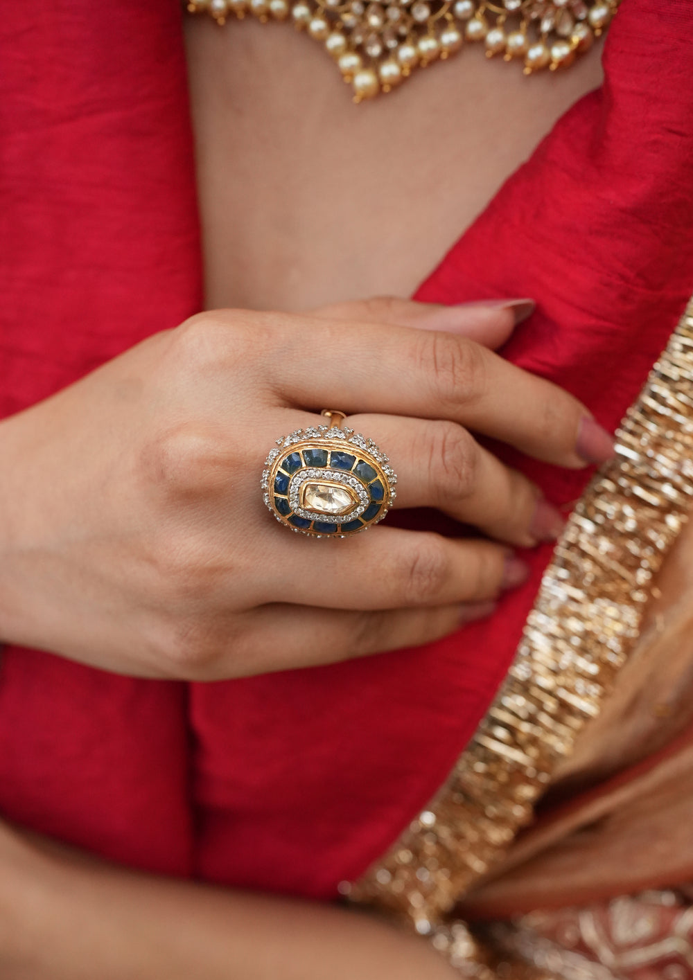 Sterling Silver Torah Ring