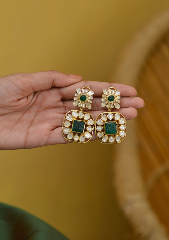 Sterling Silver Nakkashi Earrings