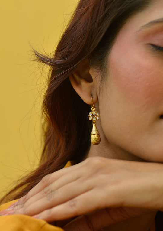 Aamras Fish Hook Earrings