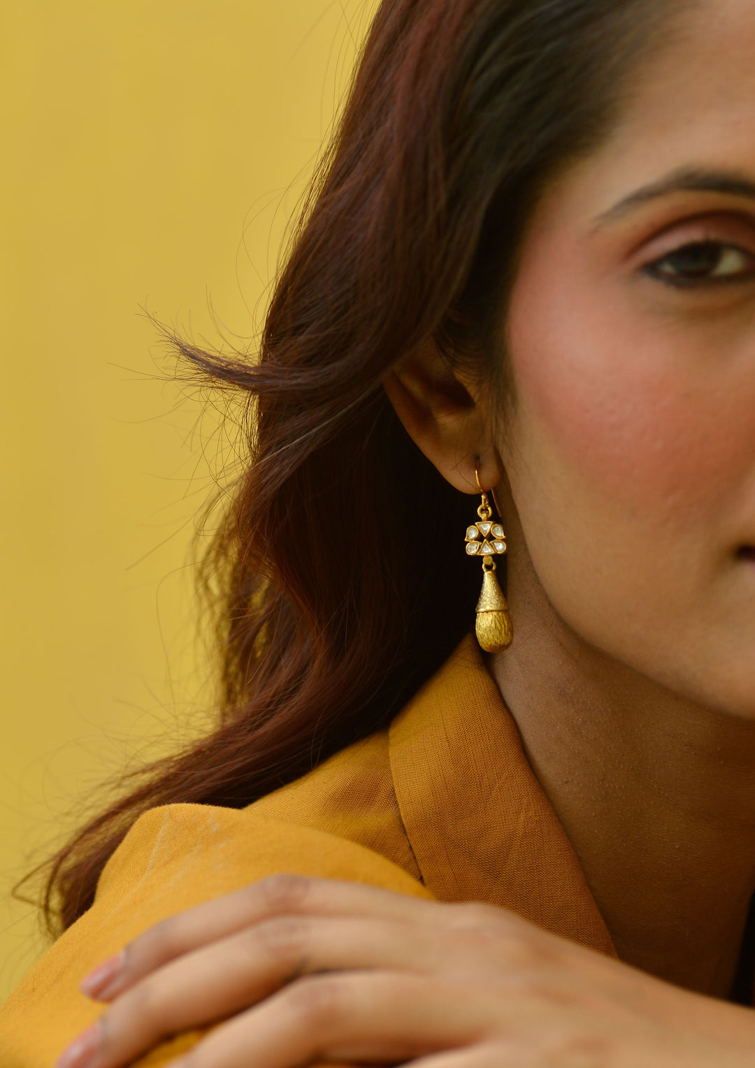 Aamras Fish Hook Earrings