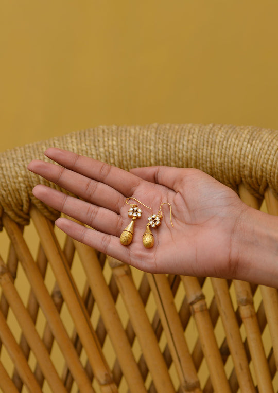 Aamras Fish Hook Earrings