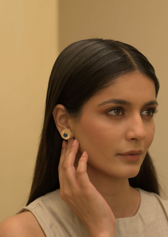 Sterling Silver Baadali Detachable Duo Style Studs