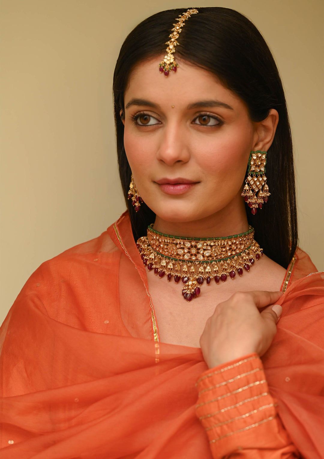 Sterling Silver Vrindavan Earrings