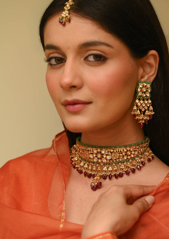 Sterling Silver Vrindavan Earrings