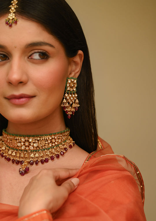 Sterling Silver Vrindavan Earrings
