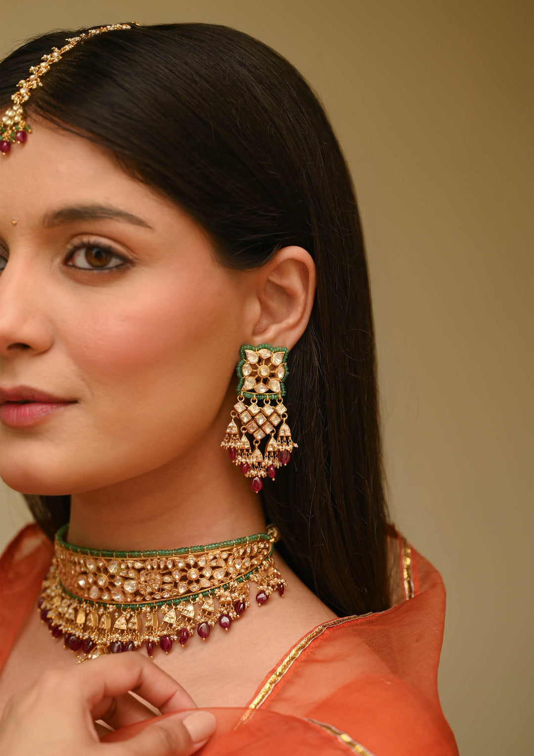 Sterling Silver Vrindavan Earrings