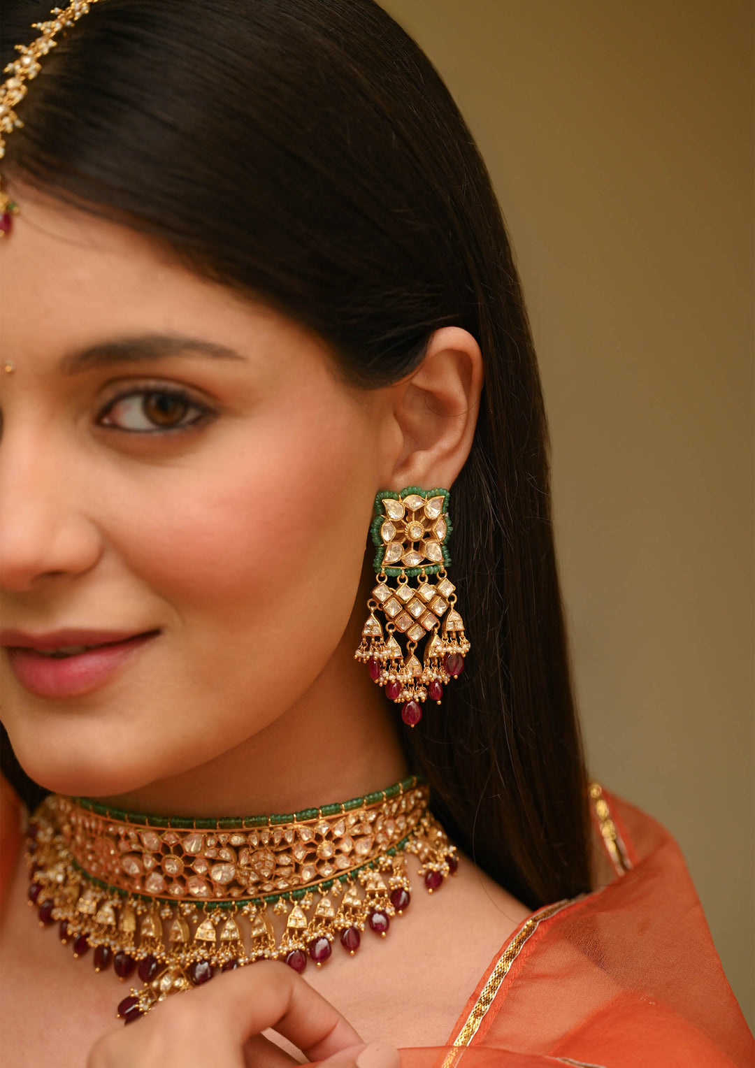 Sterling Silver Vrindavan Earrings