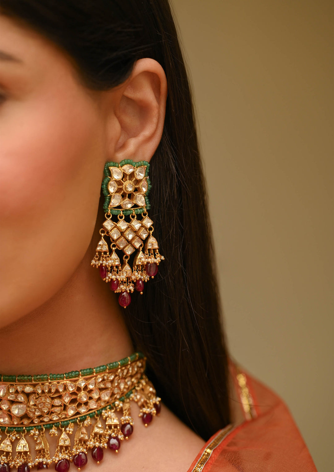 Sterling Silver Vrindavan Earrings