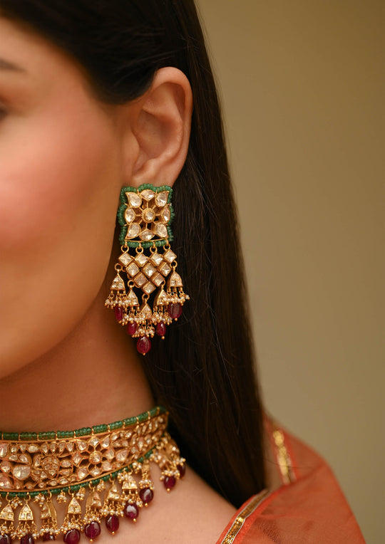 Sterling Silver Vrindavan Earrings