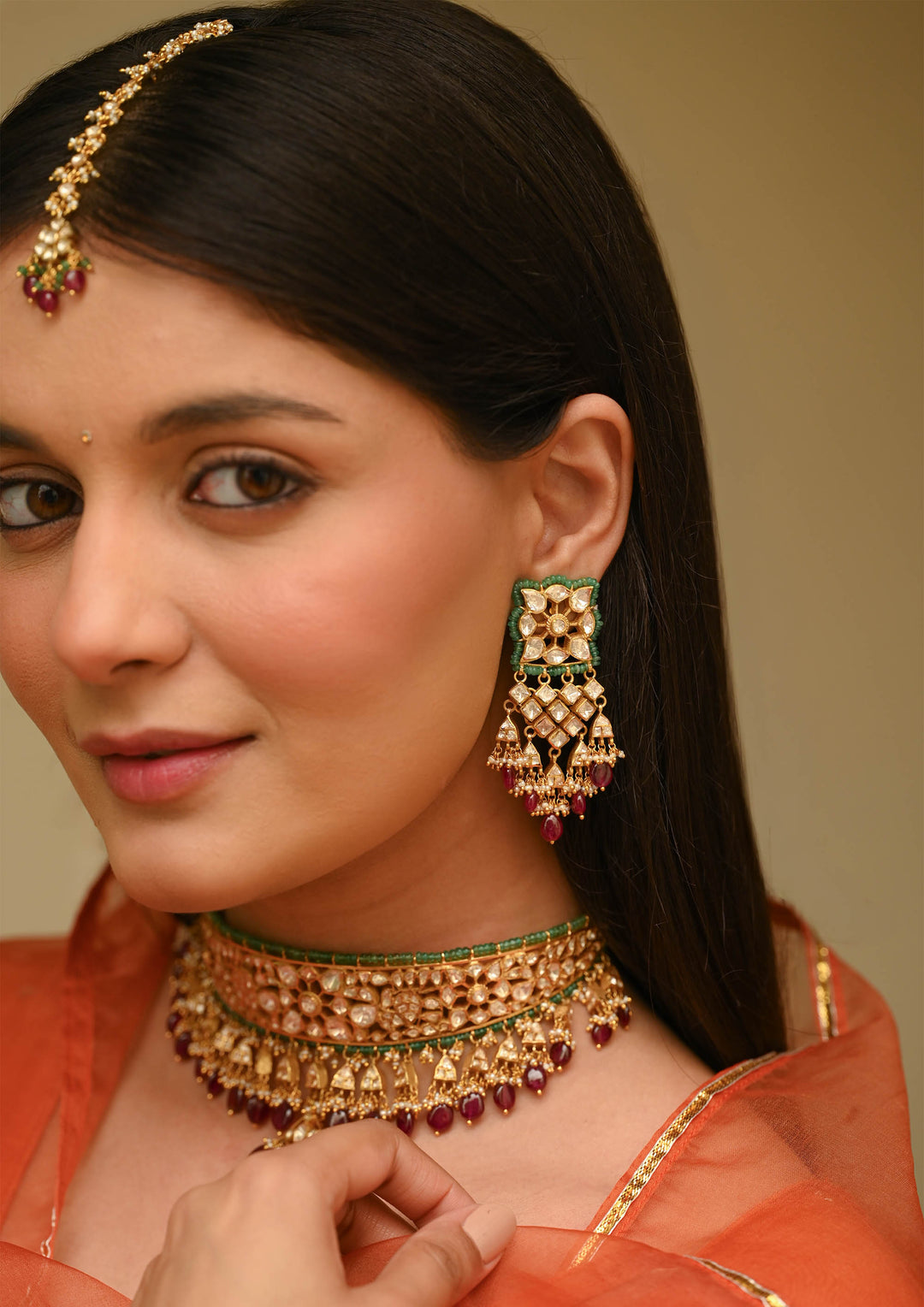 Sterling Silver Vrindavan Earrings
