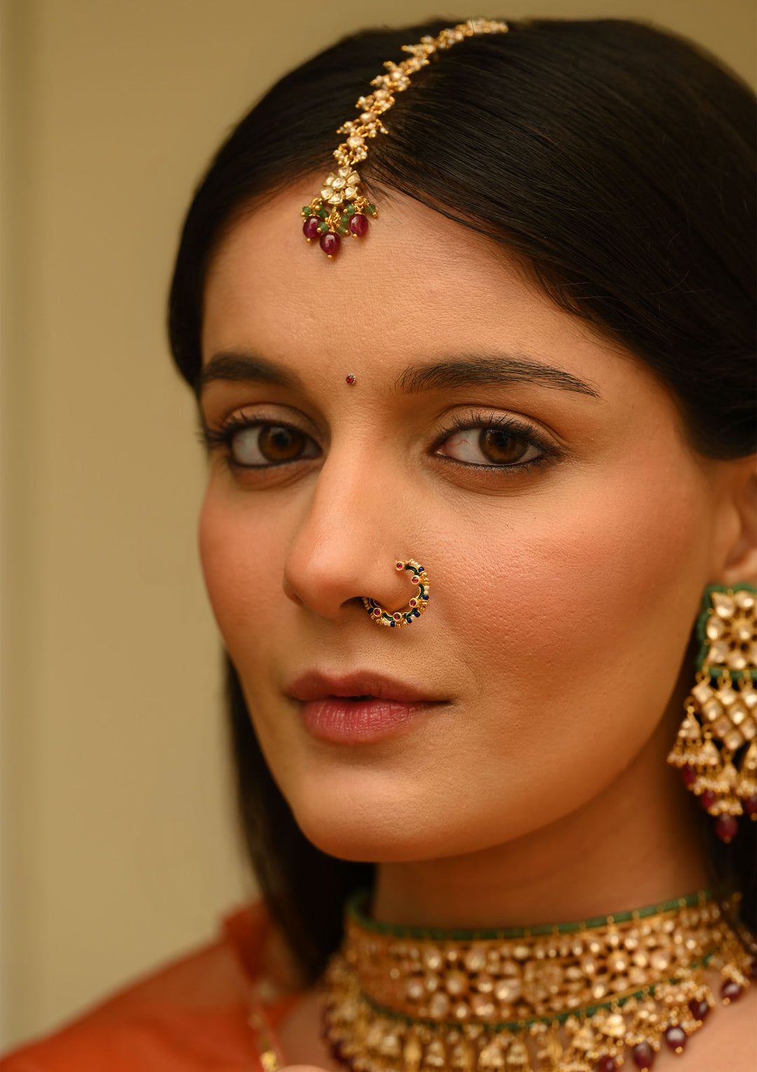 Sterling Silver Bulbul Clip-On Nath