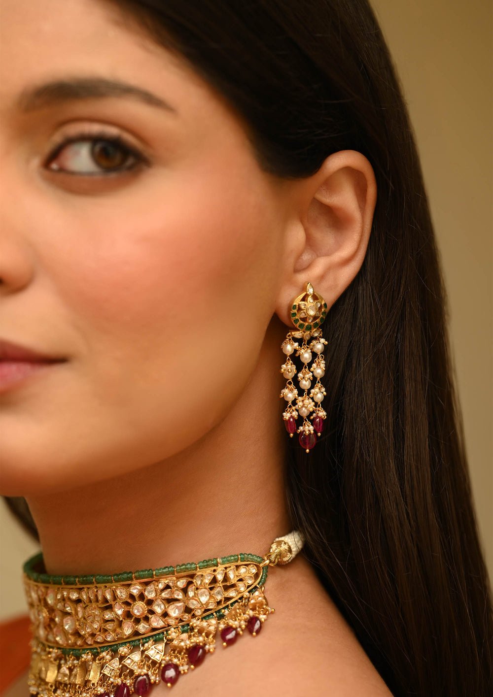 Sterling Silver Gulmohar Earrings