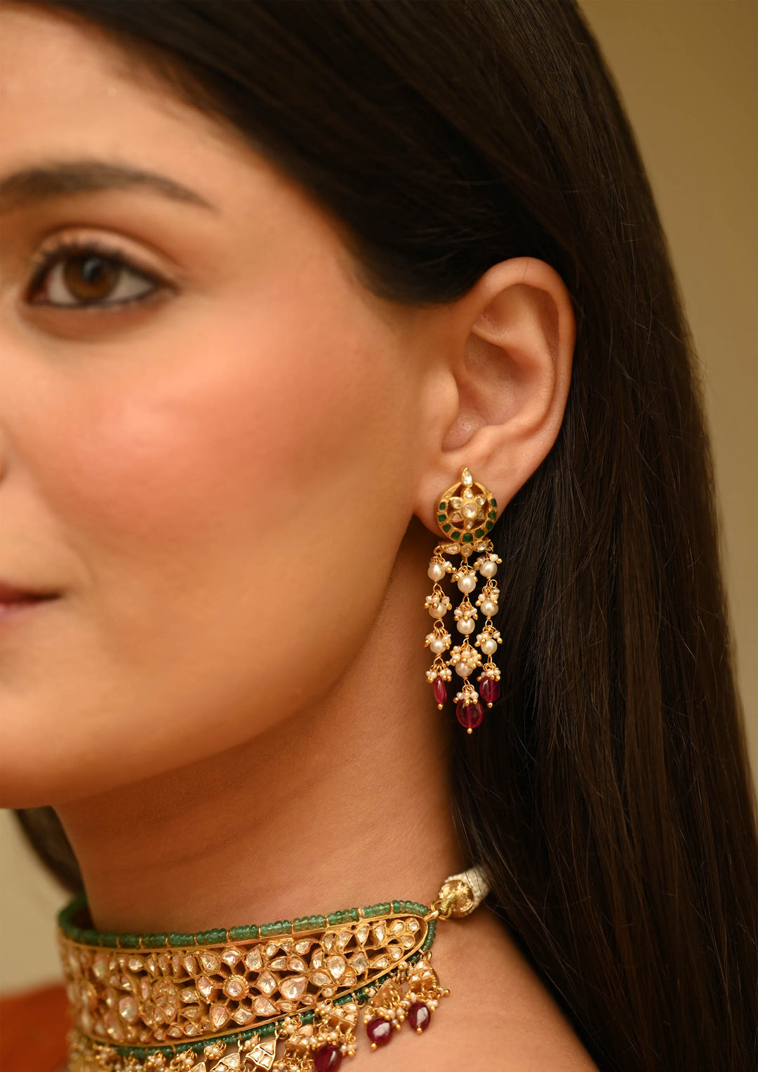 Sterling Silver Gulmohar Earrings